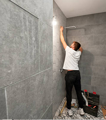 Shower Tile Installation 03