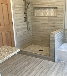 Shower Tile Installation 4